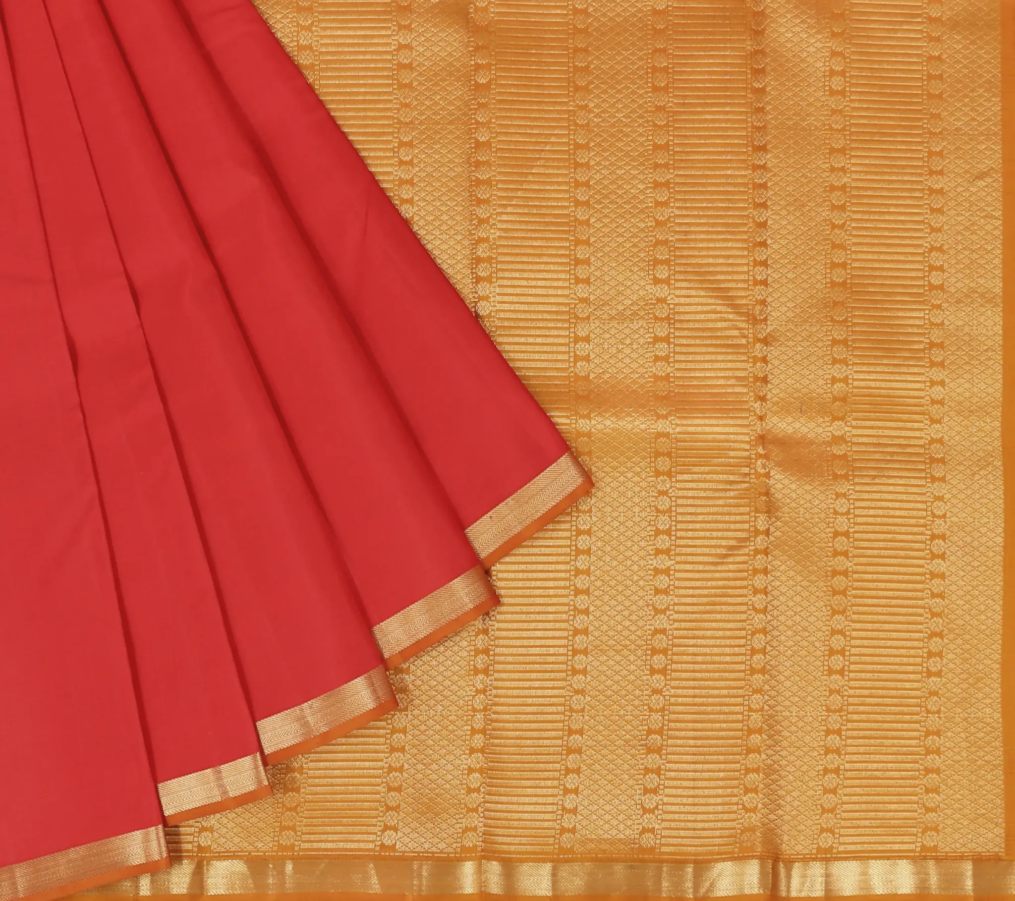 Red Arani Silk Saree